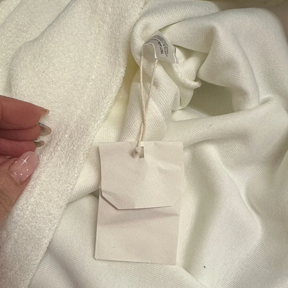 My Beachy Side x Emily in Paris terry cloth dress with Gold fabric Buttons - Picture 7 of 8